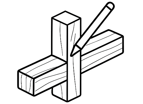 Froissartage – Faire un mi-bois
